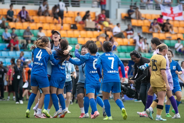 夺冠历程回顾！申花女足夺首届Soccer7sSeries七人制足球赛冠军